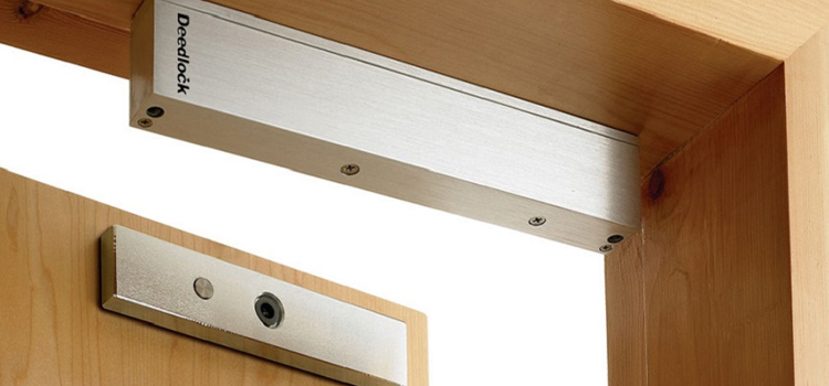 Magnetic lock installation Coalinga